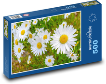 Květiny - příroda, jaro  Puzzle 500 dílků - 46 x 30 cm