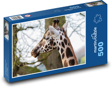 Giraffe - Hörner, langer Hals Puzzle 500 Teile - 46 x 30 cm