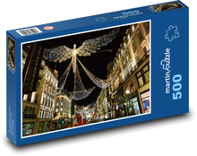 Suwerenna ulica - Londyn, Anglia Puzzle 500 elementów - 46x30 cm