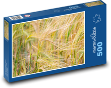 Pole pšenice - sklizeň, zemědělství  Puzzle 500 dílků - 46 x 30 cm