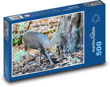Muntžak - Hirsch, Säugetier Puzzle 500 Teile - 46 x 30 cm