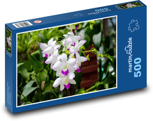 Orchidea - kvet, kvetina Puzzle 500 dielikov - 46 x 30 cm 