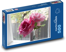 Roses - flower, bouquet Puzzle of 500 pieces - 46 x 30 cm