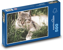 Cat - pet, whiskers Puzzle of 500 pieces - 46 x 30 cm