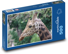 Giraffe - Säugetier, Tier Puzzle 500 Teile - 46 x 30 cm