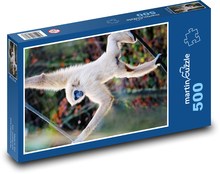 Weißhandgibbon - Affe, Primat Puzzle 500 Teile - 46 x 30 cm