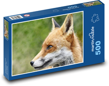 Liška - divoké zvíře, savec Puzzle 500 dílků - 46 x 30 cm