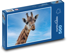 Žirafa - zvíře, savec Puzzle 500 dílků - 46 x 30 cm