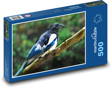 Elster - Vogel, Tier Puzzle 500 Teile - 46 x 30 cm