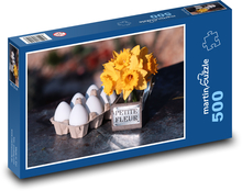 Merry Easter - daffodils, eggs Puzzle of 500 pieces - 46 x 30 cm