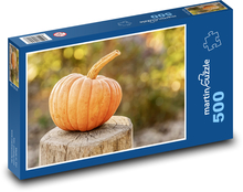 Dynia - jesień, zbiory Puzzle 500 elementów - 46x30 cm
