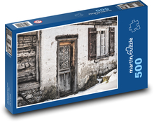 Landhaus - alt, Bau Puzzle 500 Teile - 46 x 30 cm