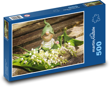 Lilia doliny - elf, dekoracja Puzzle 500 elementów - 46x30 cm