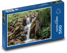 Vodopád - voda, řeka Puzzle 500 dílků - 46 x 30 cm