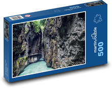 Canyon - Fluss, Felsen Puzzle 500 Teile - 46 x 30 cm
