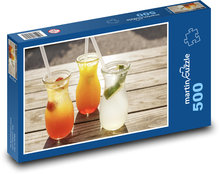 Nápoj - limonáda, občerstvenie Puzzle 500 dielikov - 46 x 30 cm