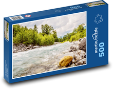 Wasserlauf - Landschaft, Fluss Puzzle 500 Teile - 46 x 30 cm