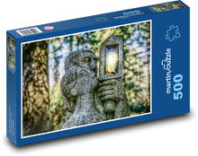Sochy - kámen, důvěra Puzzle 500 dílků - 46 x 30 cm