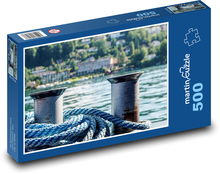 Pier - Liegeplatz, Meer Puzzle 500 Teile - 46 x 30 cm