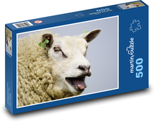 Schafe - Schwert, Wolle Puzzle 500 Teile - 46 x 30 cm
