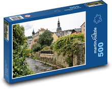 Bad Schandau - uzdrowisko, Szwajcaria Puzzle 500 elementów - 46x30 cm