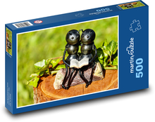 Ants - a work of art, a stump Puzzle of 500 pieces - 46 x 30 cm 
