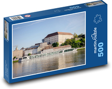 Linz - Dunaj, Rakúsko Puzzle 500 dielikov - 46 x 30 cm 