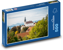 Kefermarkt - Österreich, Schloss Puzzle 500 Teile - 46 x 30 cm