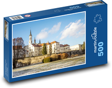 Cistercian monastery - Vyšší Brod, Czech Republic Puzzle of 500 pieces - 46 x 30 cm