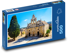 Kreta - Griechenland, Kirche Puzzle 500 Teile - 46 x 30 cm