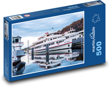Hafen - Boote, Bodensee Puzzle 500 Teile - 46 x 30 cm