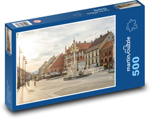 Maribor - Slovenia, sunset Puzzle of 500 pieces - 46 x 30 cm 
