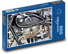 Motorrad - Motorradmotor Puzzle 500 Teile - 46 x 30 cm