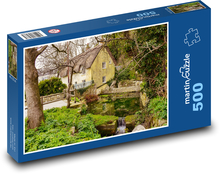 Dom - chalupa, vidiek Puzzle 500 dielikov - 46 x 30 cm 