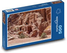 Pamätník Petra - Jrodánsko, kláštor Puzzle 500 dielikov - 46 x 30 cm 