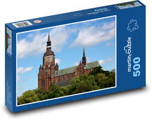 Kirche der Hl. Maria - Architektur, Denkmal Puzzle 500 Teile - 46 x 30 cm
