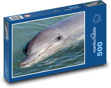 Delfín - zviera, cicavec Puzzle 500 dielikov - 46 x 30 cm