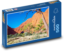 Felsen - Wüste, Kata Tjuta Puzzle 500 Teile - 46 x 30 cm