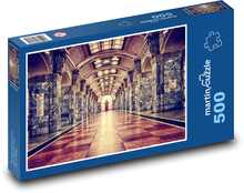 Bahnhof - U-Bahn, Bahnhof Puzzle 500 Teile - 46 x 30 cm