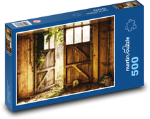 Tor - Tür, Eingang Puzzle 500 Teile - 46 x 30 cm