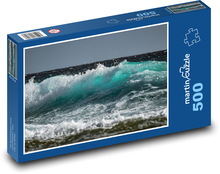 Meeresschaum - Wellen, Küste Puzzle 500 Teile - 46 x 30 cm
