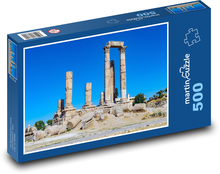 Temple of Hercules - Roman temple, pillars Puzzle of 500 pieces - 46 x 30 cm 