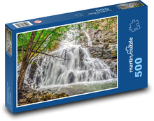 Wasserfall - Fluss, Wasser Puzzle 500 Teile - 46 x 30 cm