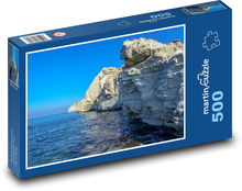 Cliffs - sea, rock Puzzle of 500 pieces - 46 x 30 cm 