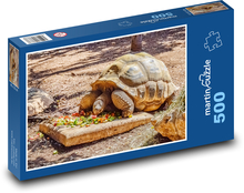 Riesenschildkröte - Reptil, Tier Puzzle 500 Teile - 46 x 30 cm