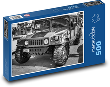 Auto - auto, terénne vozidlo Puzzle 500 dielikov - 46 x 30 cm 