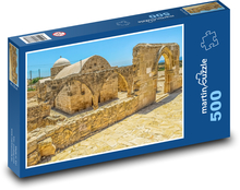 Cypr - kościół, architektura Puzzle 500 elementów - 46x30 cm