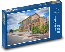Muzeum Kolejnictwa - dworce, tory Puzzle 500 elementów - 46x30 cm