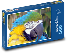 Papagei - Vogel, Feder Puzzle 500 Teile - 46 x 30 cm