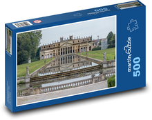 Zámek - stavba, barokní Puzzle 500 dílků - 46 x 30 cm